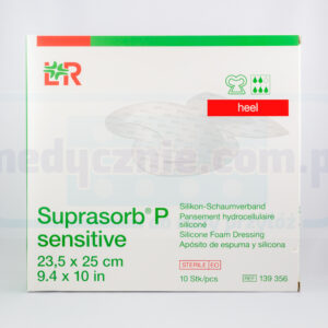 Suprasorb P empfindlich 23,5*25 cm Absatz 1Stk